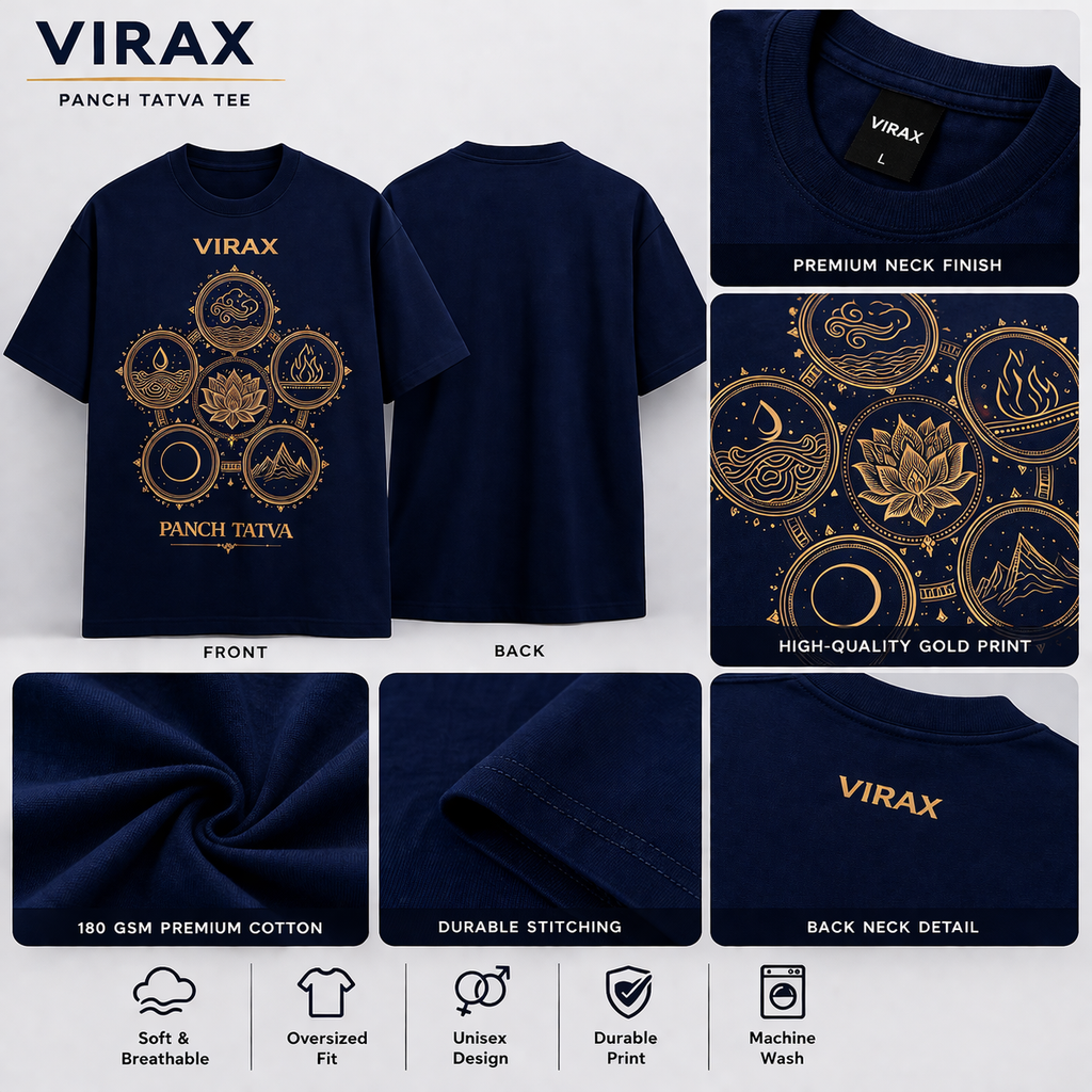 VIRAX Tee — Panch Tatva