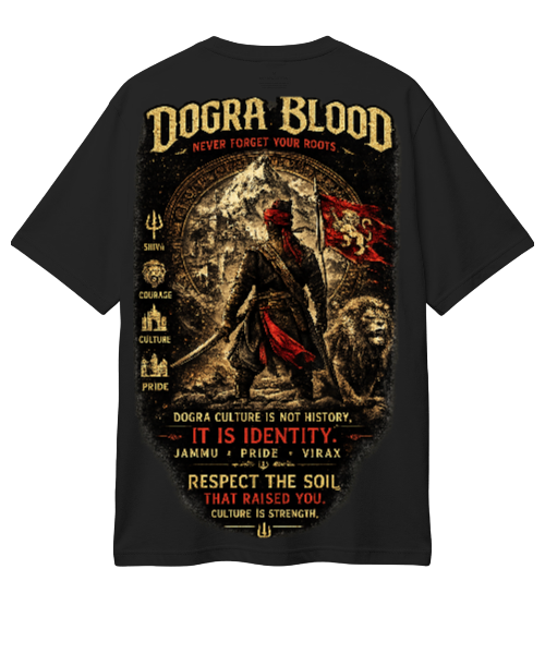 Virax Dogra DTF Print T-Shirt for Men | Streetwear Style
